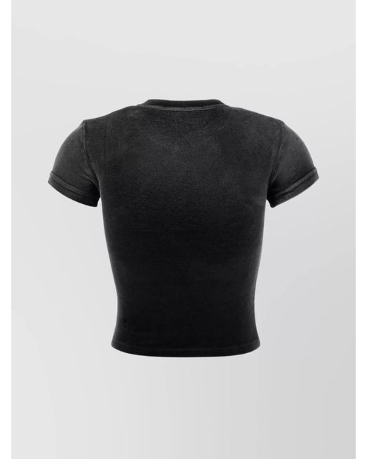 Alexander Wang Black Slim-Fit T-Shirt