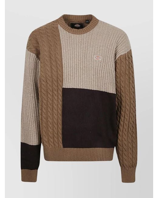 Dickies Metallic Lucas Patchwork Sweater for men