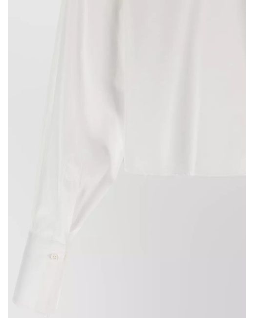 Ermanno Scervino White Cotton Shirt