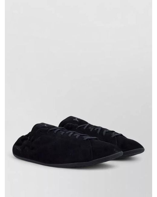 Y-3 Multicolor Leather Lace-Up Sneakers