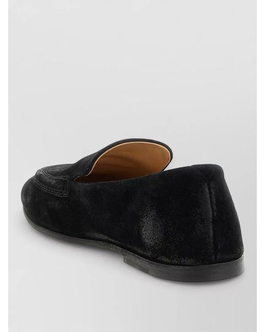 Marsèll Black Leather Loafers for men