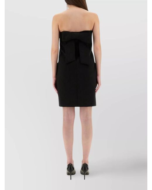 Moschino Black Bandage Mini Dress
