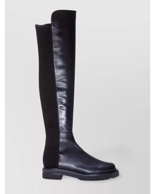 Stuart Weitzman Blue Leather Boots