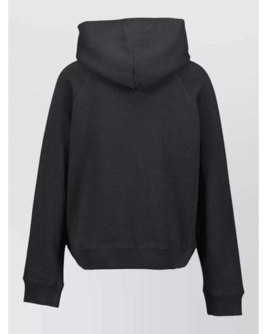 Zadig & Voltaire Black Georgy Hoodie Cotton Graphic Front