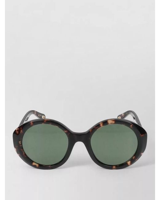 Chloé Green Sunglasses Model Ch0332S 002 Round Frame