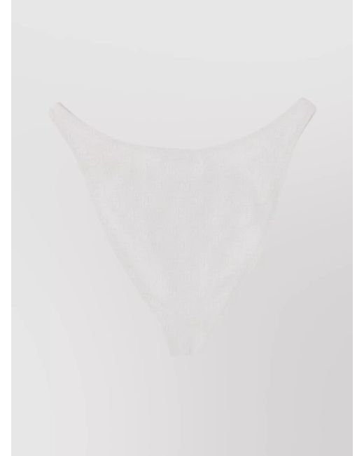 Alexander Wang White Logo Bikini Briefs