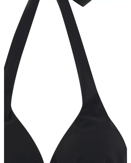 Dolce & Gabbana Black 'dg' Bikini Top