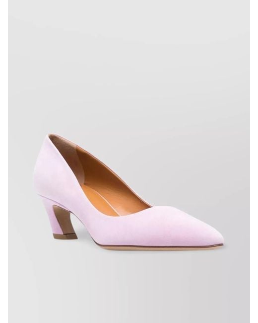 Chloé Pink Leather Pumps