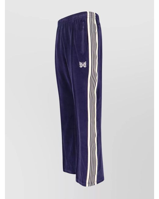 Needles Blue Boot-Cut Track Pants for men