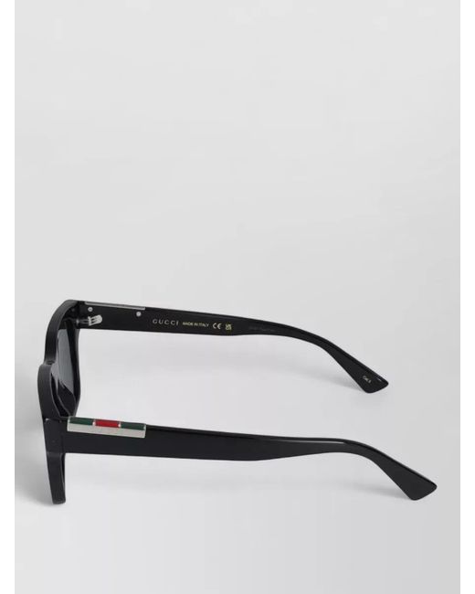 Gucci Black Sunglasses Gg1889S 001 Acetate Rectangular Frame for men