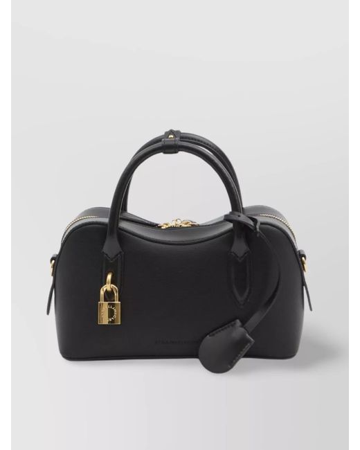 Stella McCartney Black Small Ryder Horse Bag