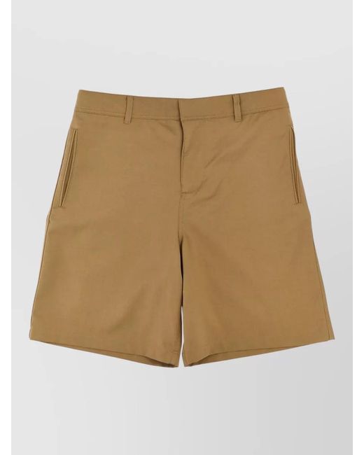 Burberry Natural Bermuda Shorts