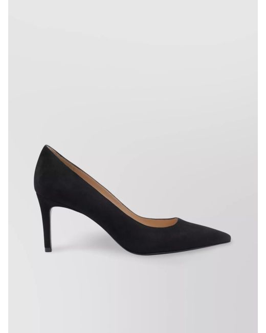 Stuart Weitzman Multicolor Pointed Toe Stiletto Heel Suede Pumps