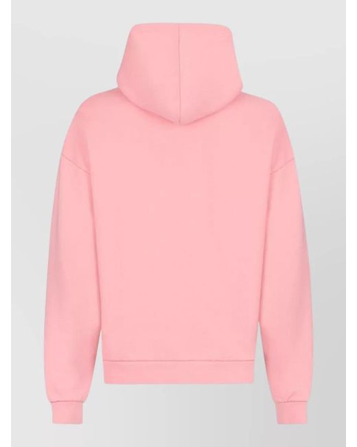 DSquared² Pink Cotton Hooded Sweatshirt for men