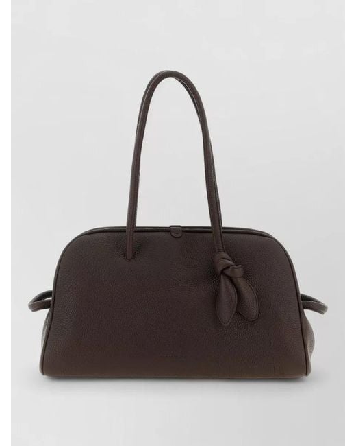 Jacquemus Black Le Turismo Leather Shoulder Bag