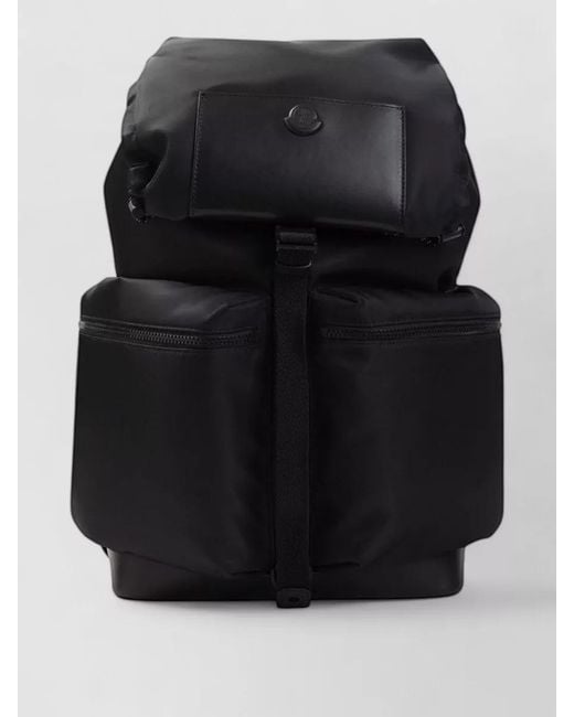 Moncler Black Backpack for men
