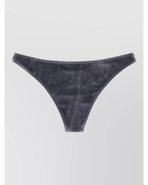 Paloma Wool Blue Tully Triangle Halter Low Rise Bikini