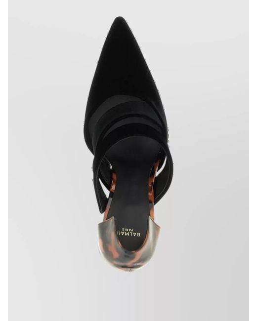 Balmain Multicolor Viscose Pumps