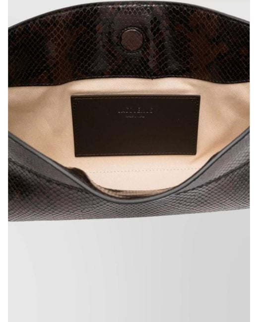 Jacquemus White Shoulder Calf Leather Shoulder Bag