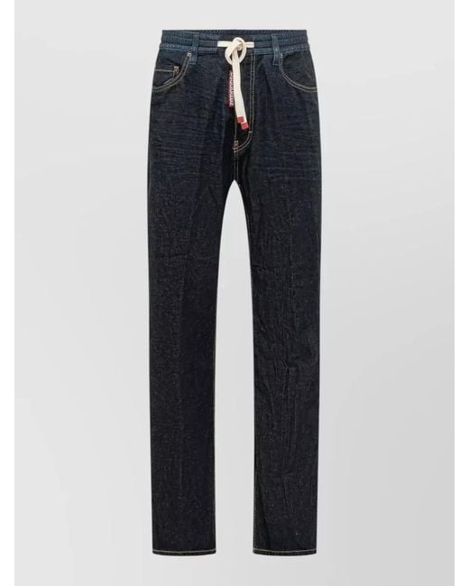 DSquared² Blue Straight-Leg Jeans for men