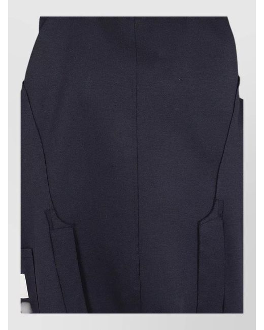 Eleventy Blue Hooded Jacket Long Sleeves Front Pockets Lapel for men
