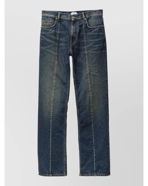 Versace Blue Denim Trousers Non Stretch Shibuya Fit for men