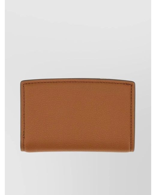 Michael Kors Brown Leather Bryant Medium Wallet