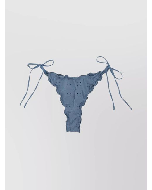Mc2 Saint Barth Blue Sangallo Sagittarius Miami Bikini Bottom