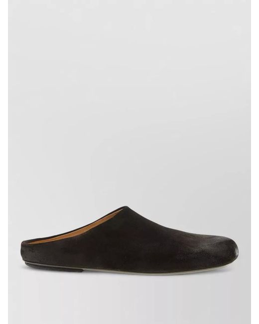 Marsèll Black Leather Sabots for men