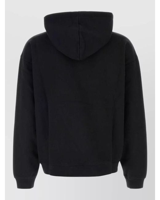 DSquared² Black Relax Fit Hoodie for men