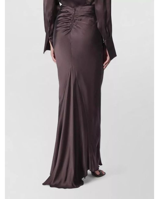 ANDAMANE Purple Maxi Dress