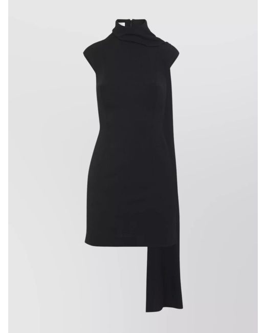 Jean Paul Gaultier Blue Viscose Mini Dress