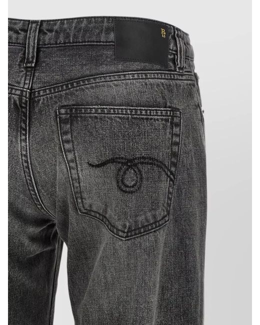 R13 Gray 'Effie' Jeans