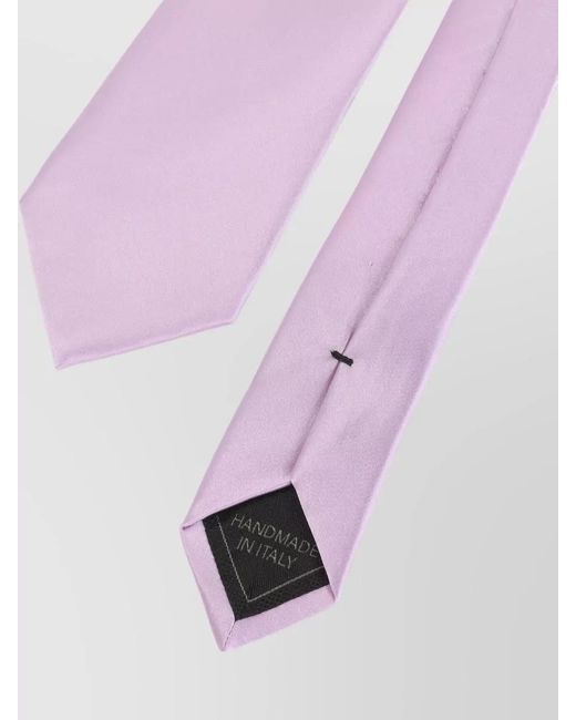 Brioni Pink Silk Tie for men
