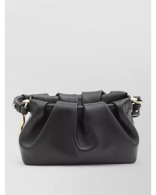 Christian Louboutin Black Eva Mini Lambskin Crossbody Bag