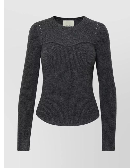 Isabel Marant Blue 'Brumea' Sweater Cashmere Blend
