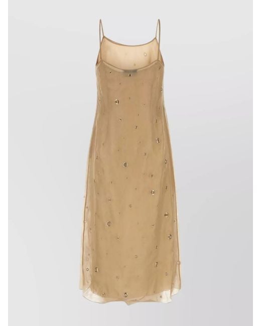 Prada Natural Silk Dress