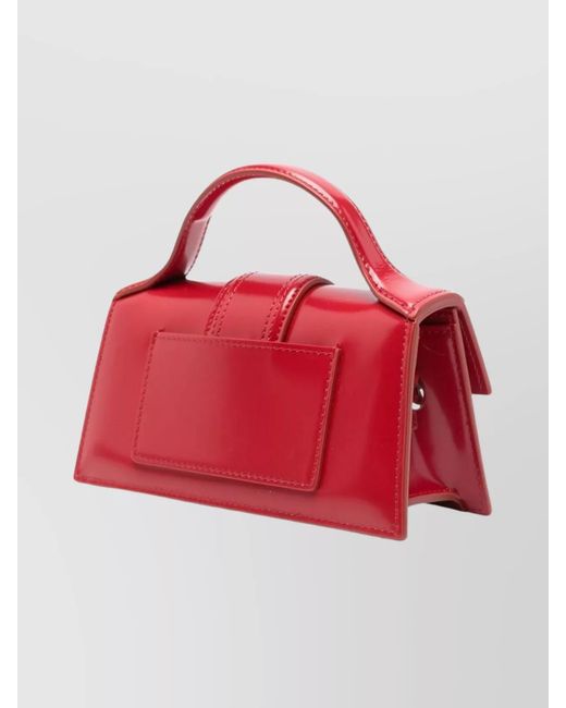 Jacquemus Red Le Bambino Leather Mini Bag