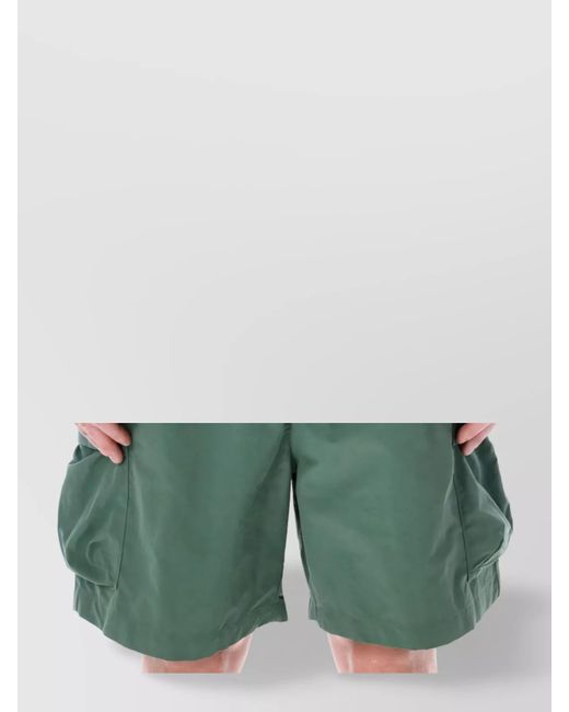 The North Face Green Hooded Jacket With Pocket for men