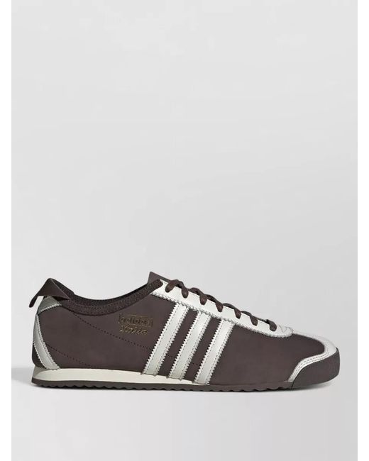 Adidas Originals Multicolor Low Top Sneakers Contrast Stripes Rubber Sole