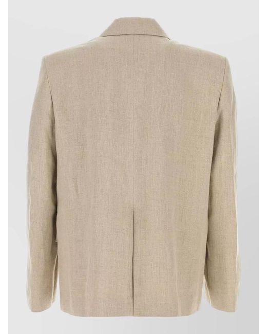 Séfr Natural Donovan Linen Blazer Double Breasted Design for men