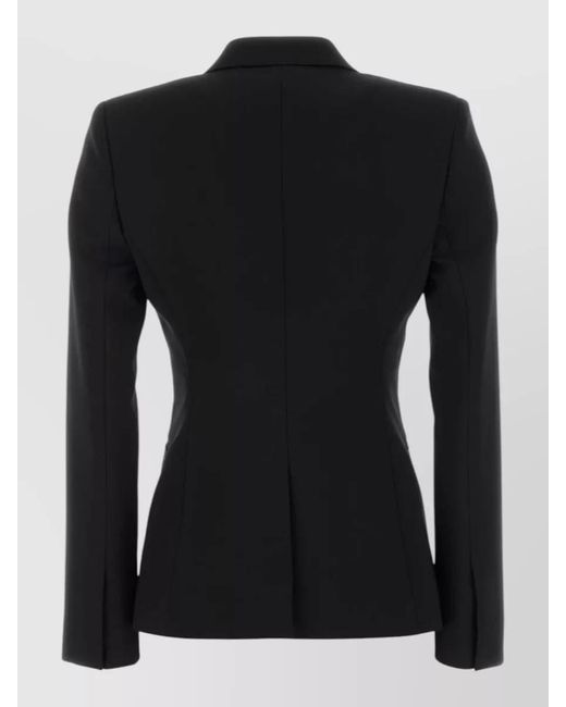 Gucci Black Single-Breasted Blazer