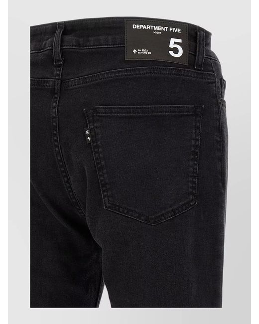 Department 5 Blue Drake Jeans Five Pocket Belt Loops for men