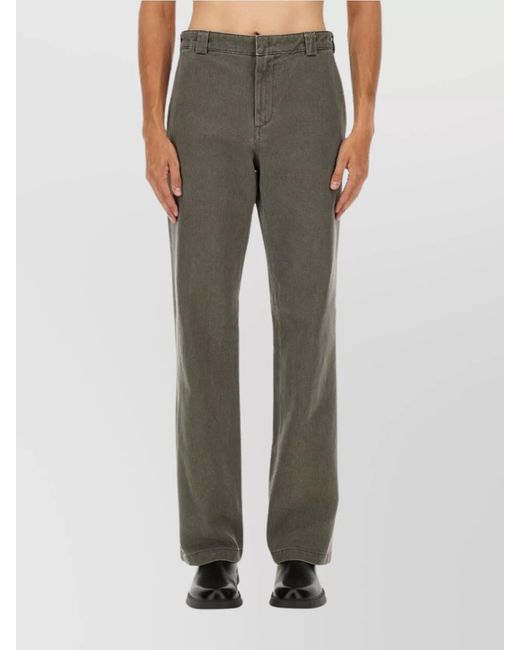 Aspesi Multicolor Trousers Belt Loops Side Back Pockets for men