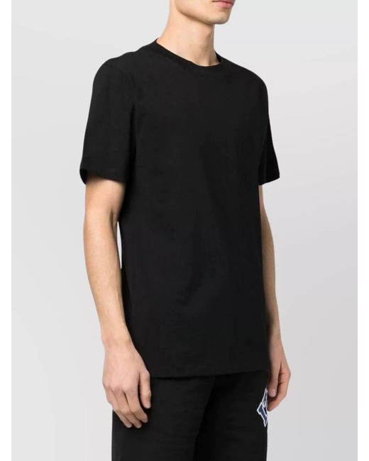 Gcds Black Cotton Three-Pack T-Shirt for men