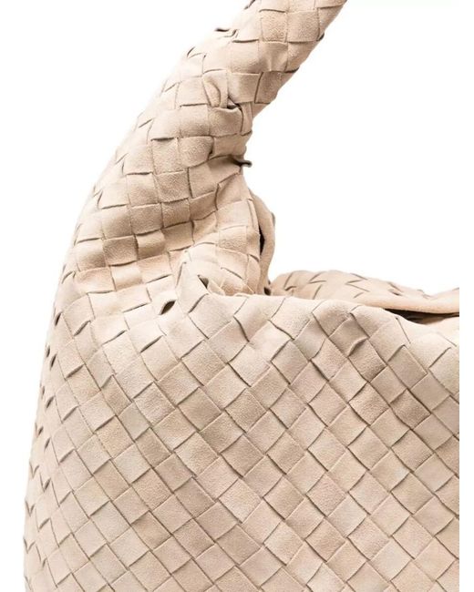 Bottega Veneta Natural Large Hop Shoulder Bag Top Handle