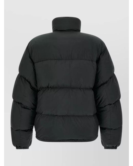 Canada Goose Black Sterling Hooded Down Coat Breathable Padded for men