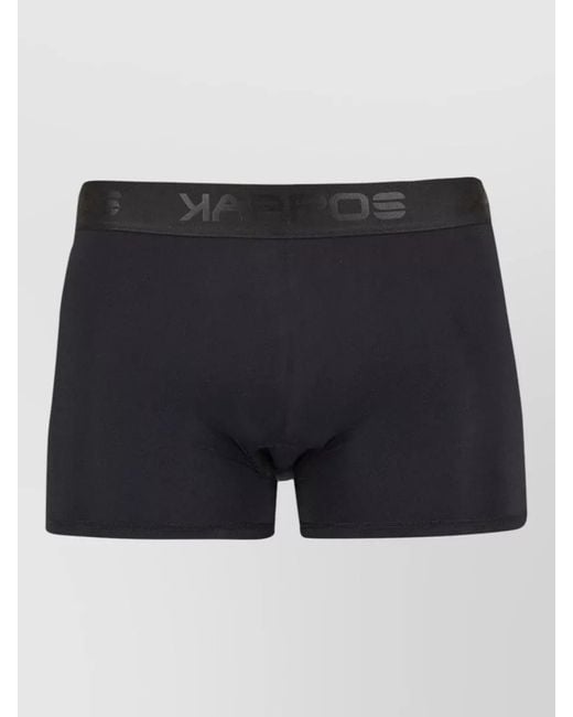 Karpos Blue Boxer Shorts Elastic Waistband Supportive Design for men