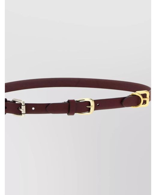 Etro Multicolor Leather Belt