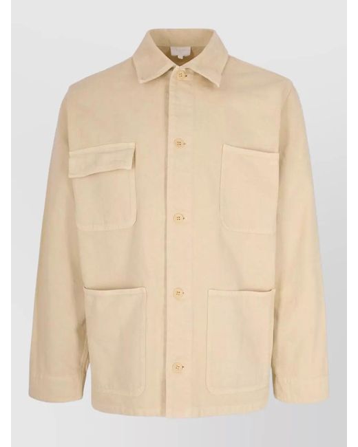 A.P.C. Natural Pocket Cotton Jacket for men